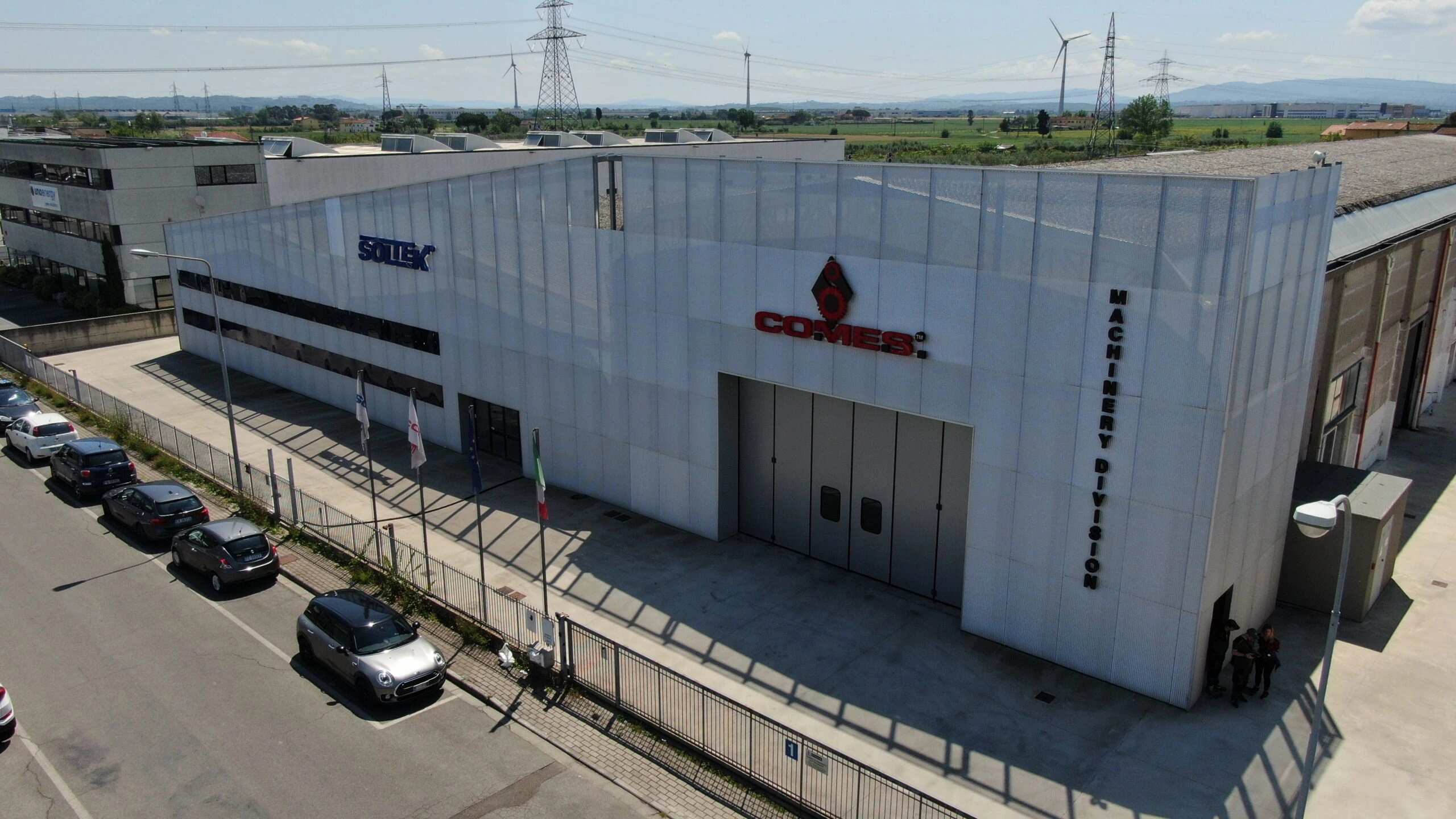 COMES factory in Fornacette, Italy