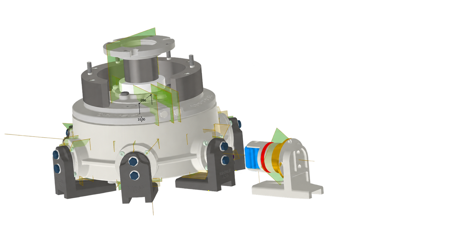 HTS–FALCON engineering illustration